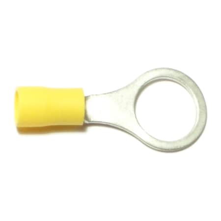 Midwest Fastener Ring Terminal, 10 AWG, Plastic Insulated, 20 PK 60845